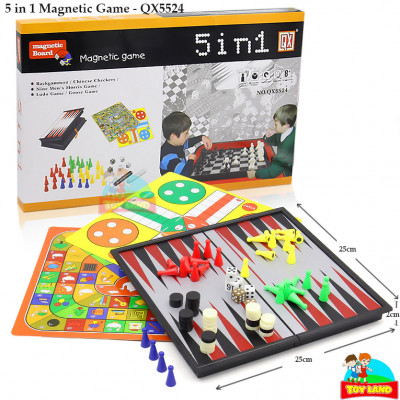5 in 1 Magnetic Game : QX5524